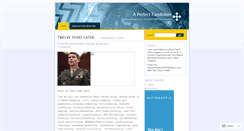 Desktop Screenshot of aperfectcandidate.wordpress.com