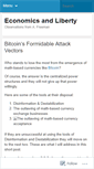 Mobile Screenshot of economicsandliberty.wordpress.com