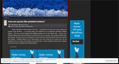 Desktop Screenshot of howlingwinds.wordpress.com