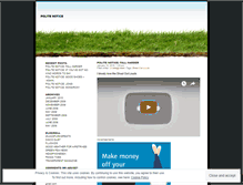 Tablet Screenshot of politenotice.wordpress.com