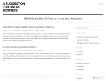 Tablet Screenshot of ndotauctionsoftware.wordpress.com