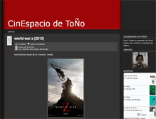 Tablet Screenshot of cinespacio79.wordpress.com