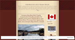 Desktop Screenshot of georgianbaybasshole176.wordpress.com