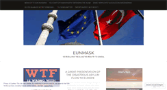 Desktop Screenshot of eunmask.wordpress.com