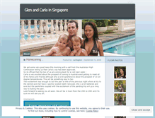 Tablet Screenshot of carlaglen.wordpress.com