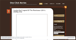 Desktop Screenshot of oneclickx.wordpress.com