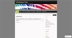 Desktop Screenshot of clubpenguintown.wordpress.com