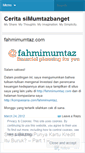 Mobile Screenshot of mumtazbanget.wordpress.com