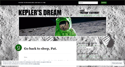 Desktop Screenshot of keplersdream.wordpress.com