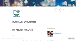 Desktop Screenshot of jimonline.wordpress.com