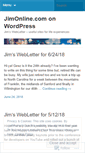 Mobile Screenshot of jimonline.wordpress.com