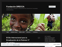 Tablet Screenshot of fundaciondrecca.wordpress.com