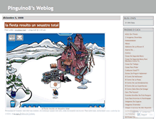 Tablet Screenshot of pinguino8.wordpress.com