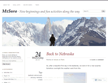 Tablet Screenshot of mzsura.wordpress.com