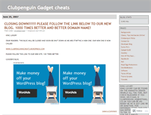 Tablet Screenshot of clubpenguin8.wordpress.com