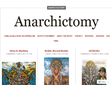 Tablet Screenshot of anarchictomy.wordpress.com