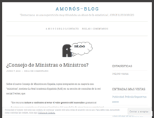 Tablet Screenshot of guillermoamoros.wordpress.com