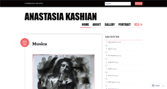 Desktop Screenshot of anastasiakashian.wordpress.com