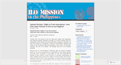 Desktop Screenshot of ilomissiontophils.wordpress.com