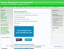 Tablet Screenshot of bestcpcontests.wordpress.com
