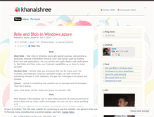 Tablet Screenshot of khanalshree.wordpress.com