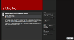 Desktop Screenshot of abloglog.wordpress.com