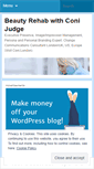 Mobile Screenshot of mybeautyrehab.wordpress.com