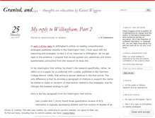 Tablet Screenshot of grantwiggins.wordpress.com