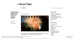 Desktop Screenshot of drumtaps.wordpress.com