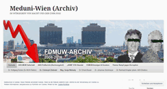 Desktop Screenshot of meduniwien.wordpress.com