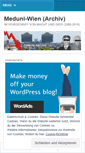 Mobile Screenshot of meduniwien.wordpress.com