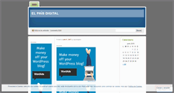 Desktop Screenshot of elpaisdigital.wordpress.com