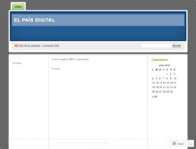 Tablet Screenshot of elpaisdigital.wordpress.com