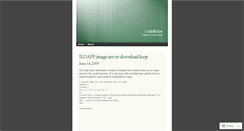 Desktop Screenshot of codeflicker.wordpress.com