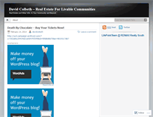Tablet Screenshot of davidcolbeth.wordpress.com