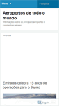 Mobile Screenshot of aeroportosdomundo.wordpress.com