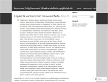 Tablet Screenshot of amorousenlightenment.wordpress.com