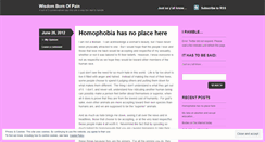 Desktop Screenshot of blahface91.wordpress.com