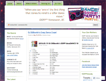 Tablet Screenshot of ddppvancouver.wordpress.com