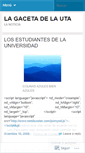 Mobile Screenshot of lagacetadelauta.wordpress.com