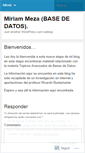 Mobile Screenshot of miriammeza.wordpress.com