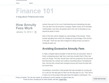 Tablet Screenshot of beyondfinance101.wordpress.com