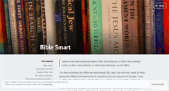 Desktop Screenshot of biblesmart.wordpress.com