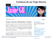 Tablet Screenshot of jaimegr.wordpress.com