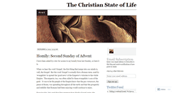 Desktop Screenshot of christianstate.wordpress.com