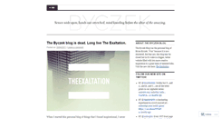 Desktop Screenshot of byczek.wordpress.com