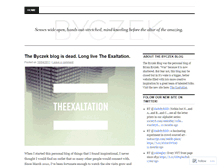 Tablet Screenshot of byczek.wordpress.com