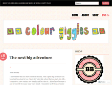 Tablet Screenshot of colourgiggles.wordpress.com