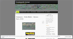 Desktop Screenshot of enciclopediaanimal.wordpress.com