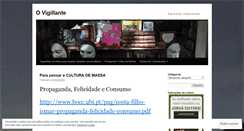 Desktop Screenshot of ovigillante.wordpress.com